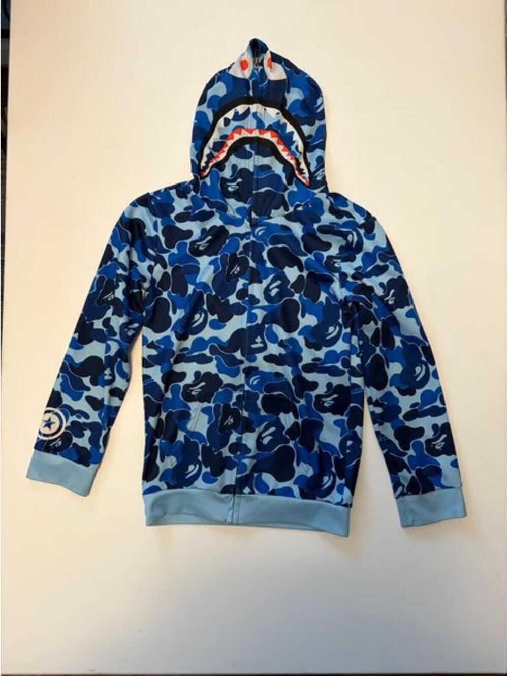 Cam Shark Full Zip Hoodie (Size Medium)